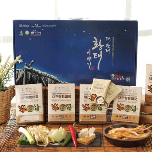 대관련황태즉석국 선물세트